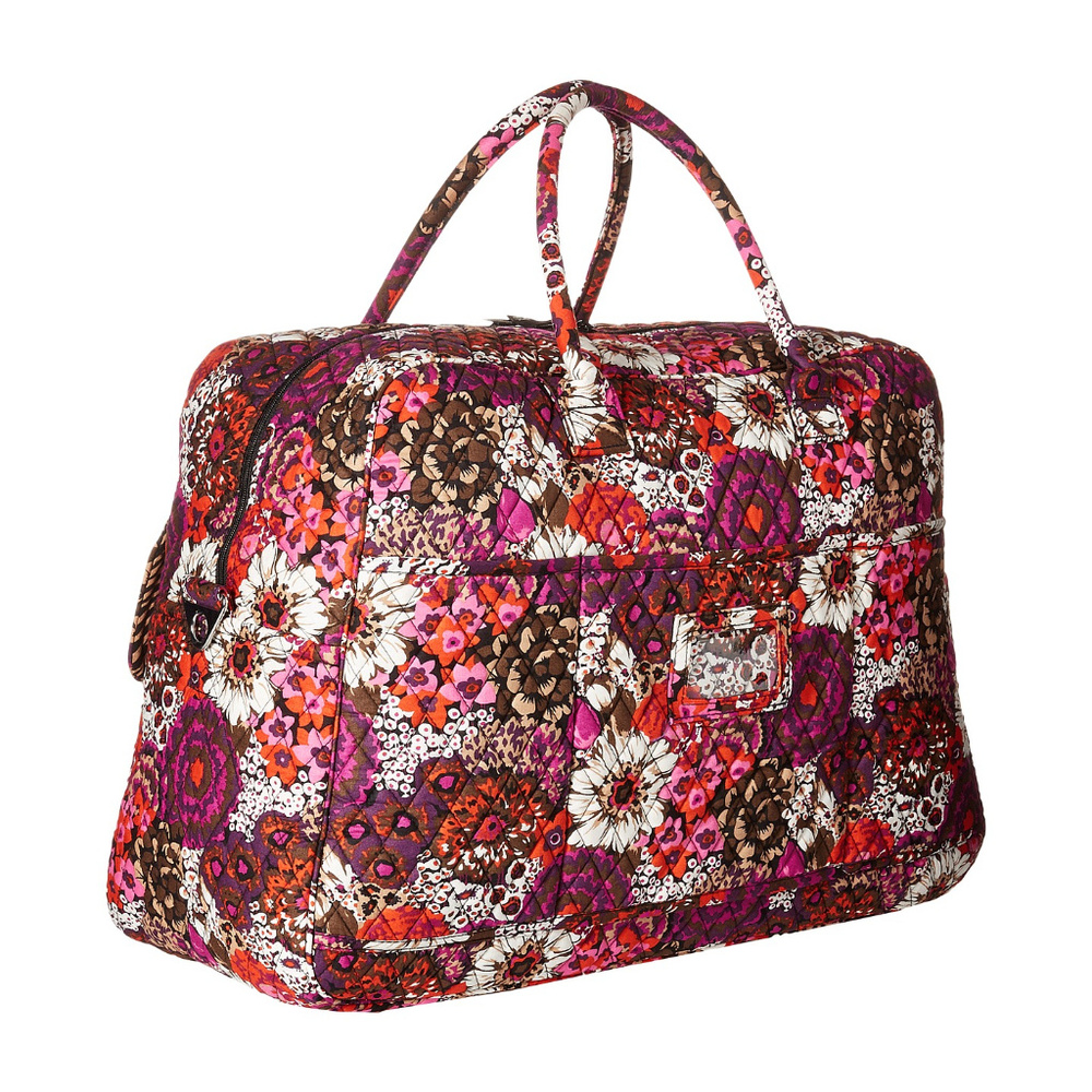 Vera Bradley Grand Traveler in Rosewood - Picture 3 of 4
